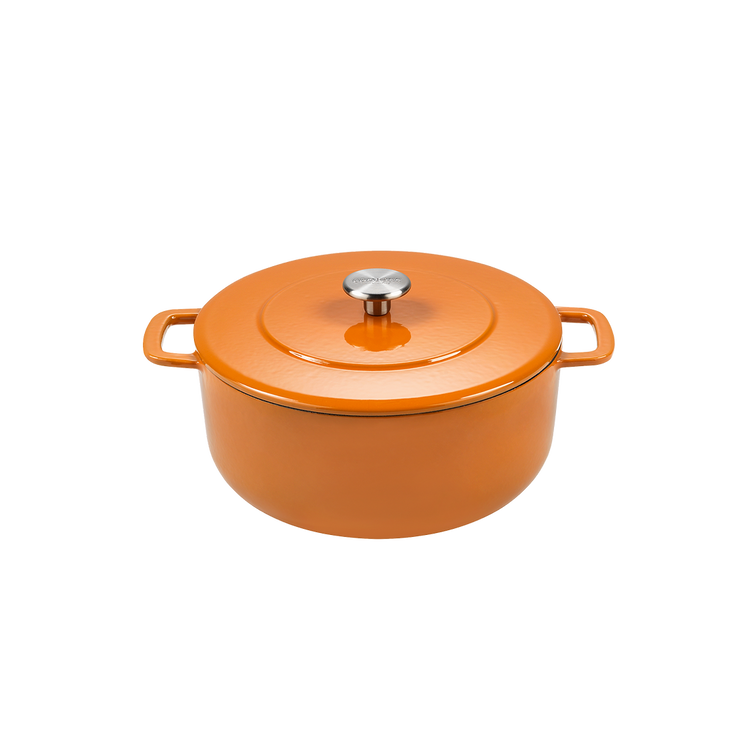 COMBEKK ｜SOUS-CHEF DUTCH OVEN 荷蘭鍋系列-Orange 24CM